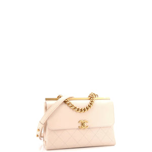 Coco Luxe Flap Bag Quilted Lambskin Small