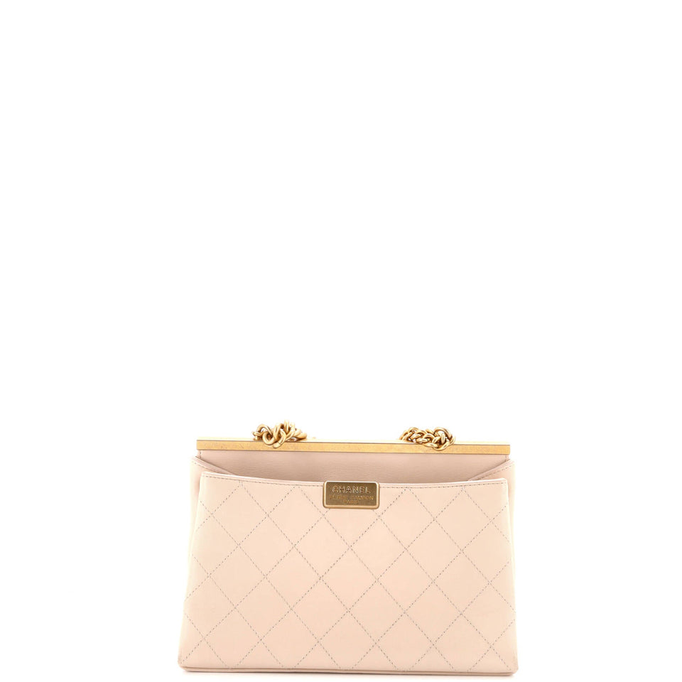Coco Luxe Flap Bag Quilted Lambskin Small