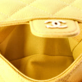 Classic Flap Chain Belt Bag Quilted Caviar Mini