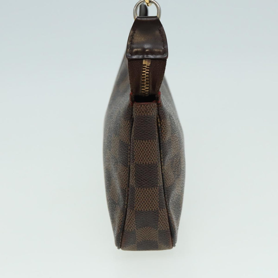 Louis Vuitton Pochette Accessoire  Canvas Clutch Bag