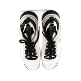 Men's CC Low-Top Sneakers Suede with Leather and Fabric