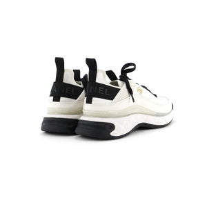 Men's CC Low-Top Sneakers Suede with Leather and Fabric