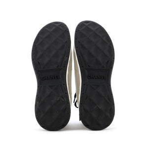 Men's CC Low-Top Sneakers Suede with Leather and Fabric