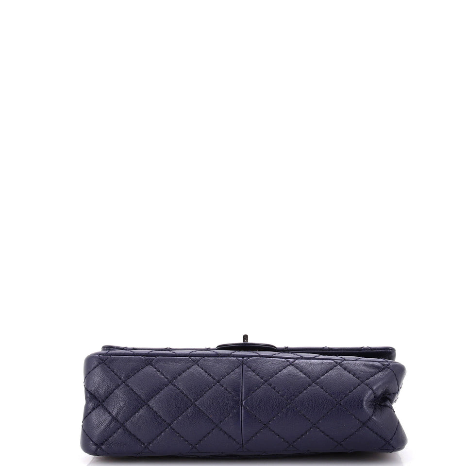 Reissue 2.55 Flap Bag Quilted Caviar 226