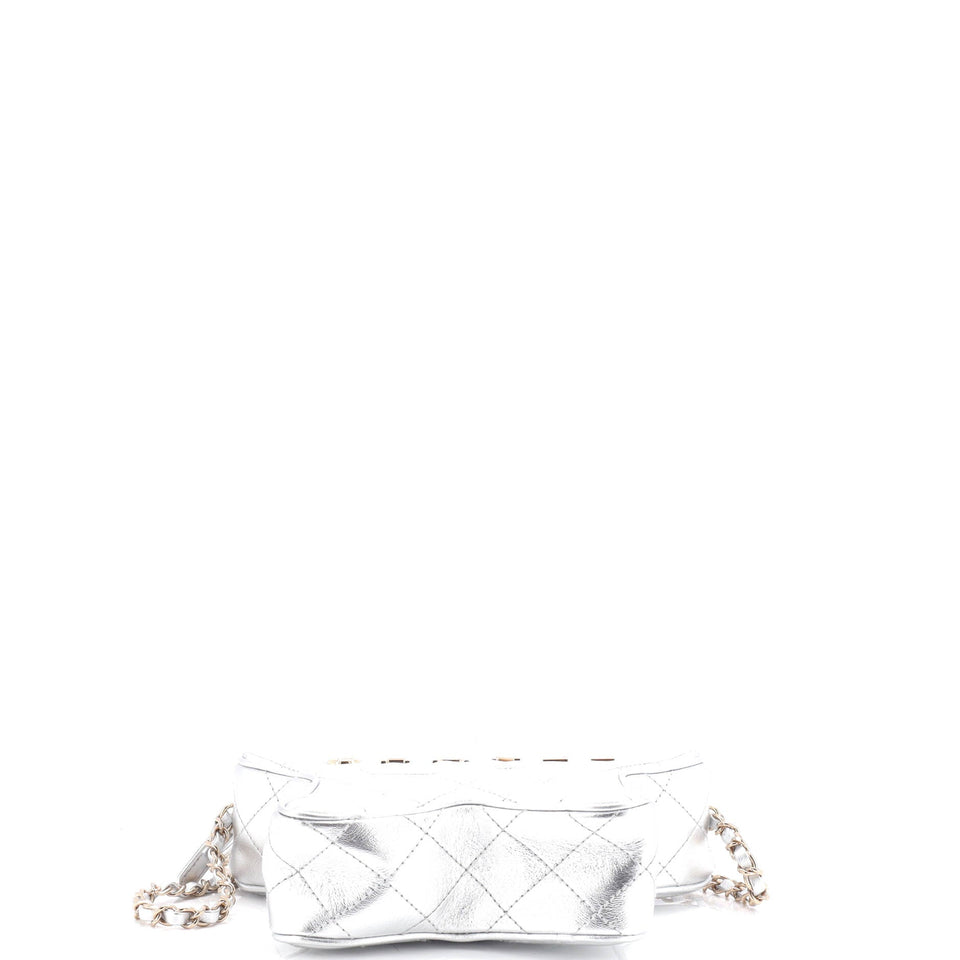 CC Walk of Fame Star Bag Quilted Metallic Lambskin