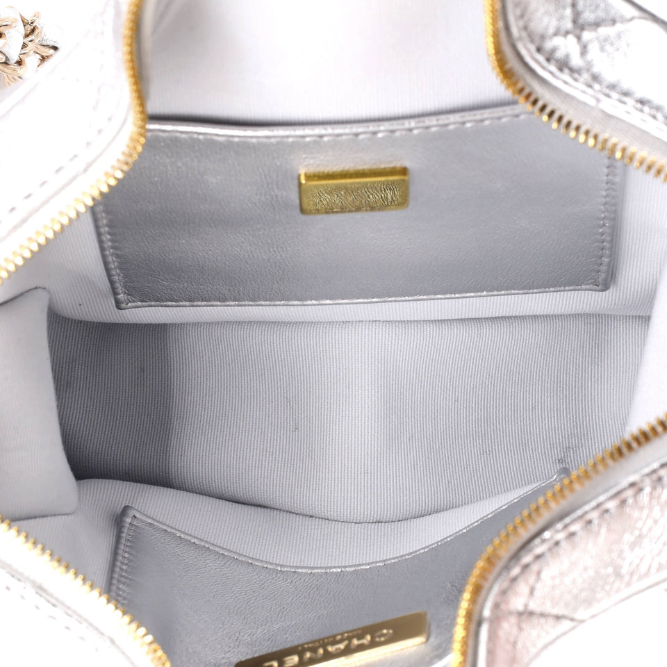 CC Walk of Fame Star Bag Quilted Metallic Lambskin
