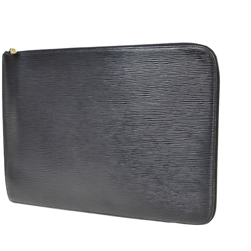 Louis Vuitton Pochette Jour Gm  Leather Clutch Bag
