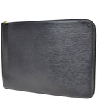 Louis Vuitton Pochette Jour Gm  Leather Clutch Bag