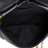 Coco Mail Clutch with Chain Quilted Calfskin