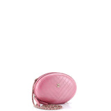 La Pausa Evening Bag Chevron Leather