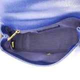 Carry Around Flap Bag Quilted Caviar Mini