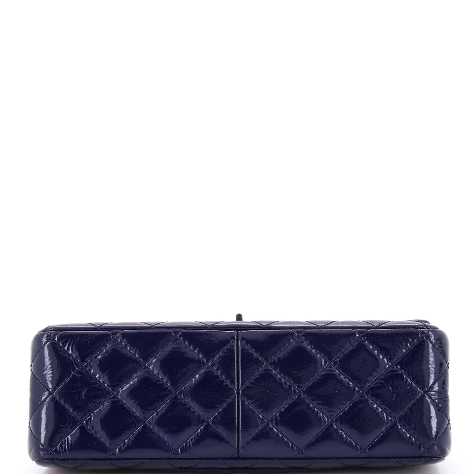 Reissue 2.55 Flap Bag Quilted Crinkled Patent 226