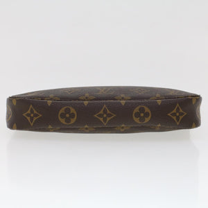 Louis Vuitton Pochette Accessoire  Canvas Clutch Bag