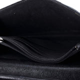 Boy Square Wallet on Chain Quilted Caviar