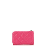 Key Pouch Quilted Caviar