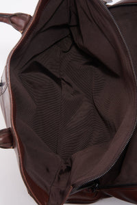 Vintage Chanel Brown Tote Bag