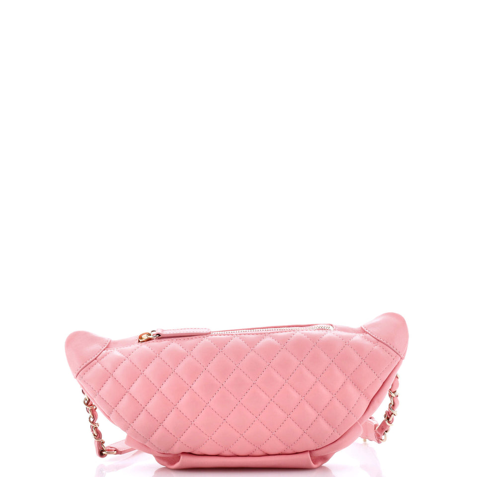 Bi Classic Waist Bag Quilted Lambskin