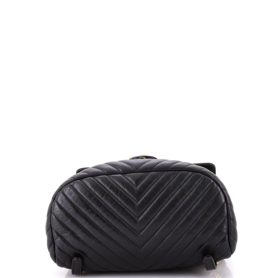 Urban Spirit Backpack Chevron Leather Large