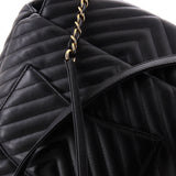 Urban Spirit Backpack Chevron Leather Large