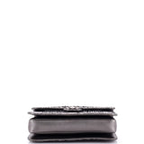 Perfect Edge Flap Bag Python Medium