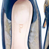 Christian Dior embroidered high heels