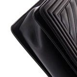 Boy Flap Bag Chevron Lambskin New Medium