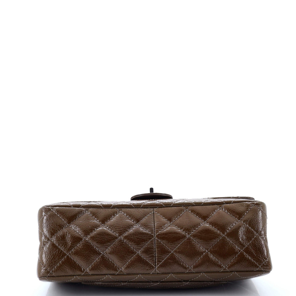 Reissue 2.55 Flap Bag Quilted Crinkled Patent 226