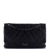 So Black Reissue 2.55 Flap Bag Quilted Aged Calfskin 226