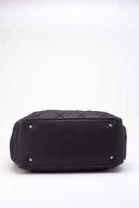 Chanel Paris Biarritz Black Nylon Tote Bag