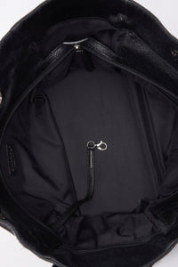 Chanel Paris Biarritz Black Nylon Tote Bag