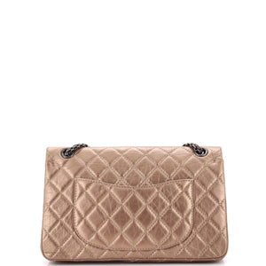 Reissue 2.55 Flap Bag Quilted Metallic Aged Calfskin 226