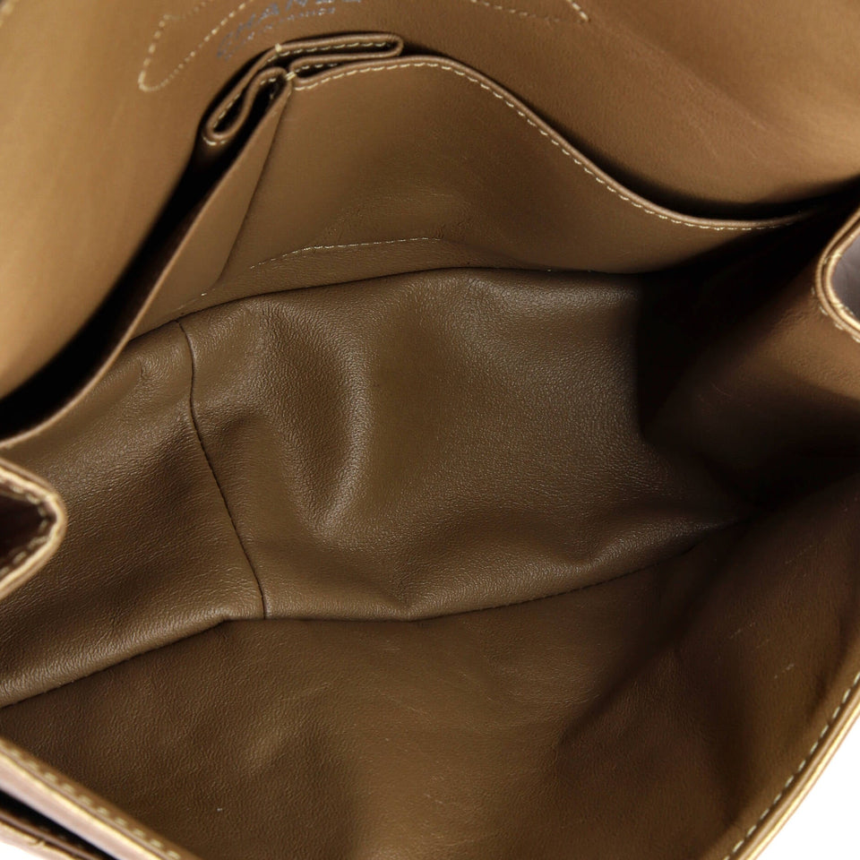Reissue 2.55 Flap Bag Quilted Metallic Aged Calfskin 226
