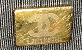 Lacquered Metal CC Flap Bag Quilted Lambskin Small