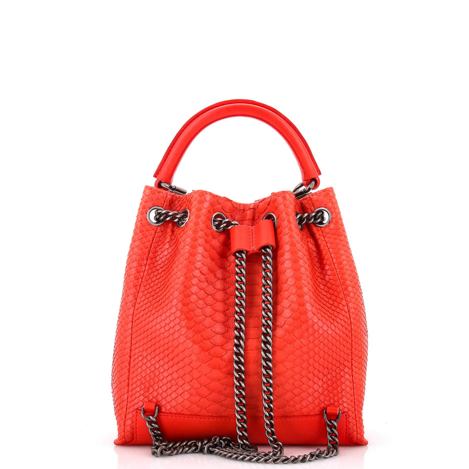 Urban Luxury Backpack Python Medium