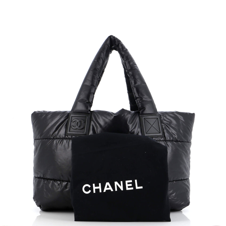 Coco Cocoon Reversible Tote Quilted Nylon Medium