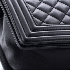 Boy Flap Bag Quilted Lambskin Old Medium