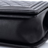 Boy Flap Bag Quilted Lambskin Old Medium