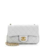 Pearl Crush Flap Bag Quilted Lambskin Mini