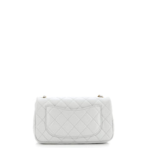 Pearl Crush Flap Bag Quilted Lambskin Mini