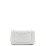 Pearl Crush Flap Bag Quilted Lambskin Mini