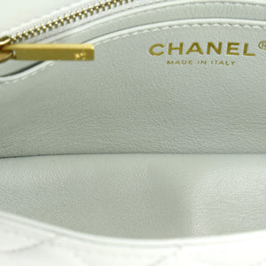 Pearl Crush Flap Bag Quilted Lambskin Mini