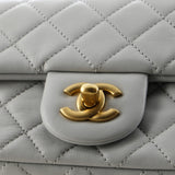 Pearl Crush Flap Bag Quilted Lambskin Mini