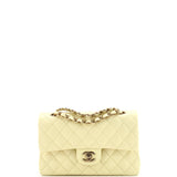 Classic Double Flap Bag Quilted Caviar Small