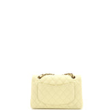 Classic Double Flap Bag Quilted Caviar Small