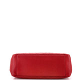 Grand Shopping Tote Quilted Caviar
