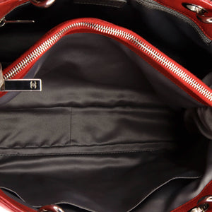 Grand Shopping Tote Quilted Caviar