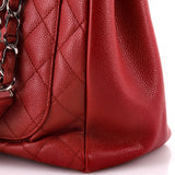 Grand Shopping Tote Quilted Caviar