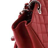 Grand Shopping Tote Quilted Caviar