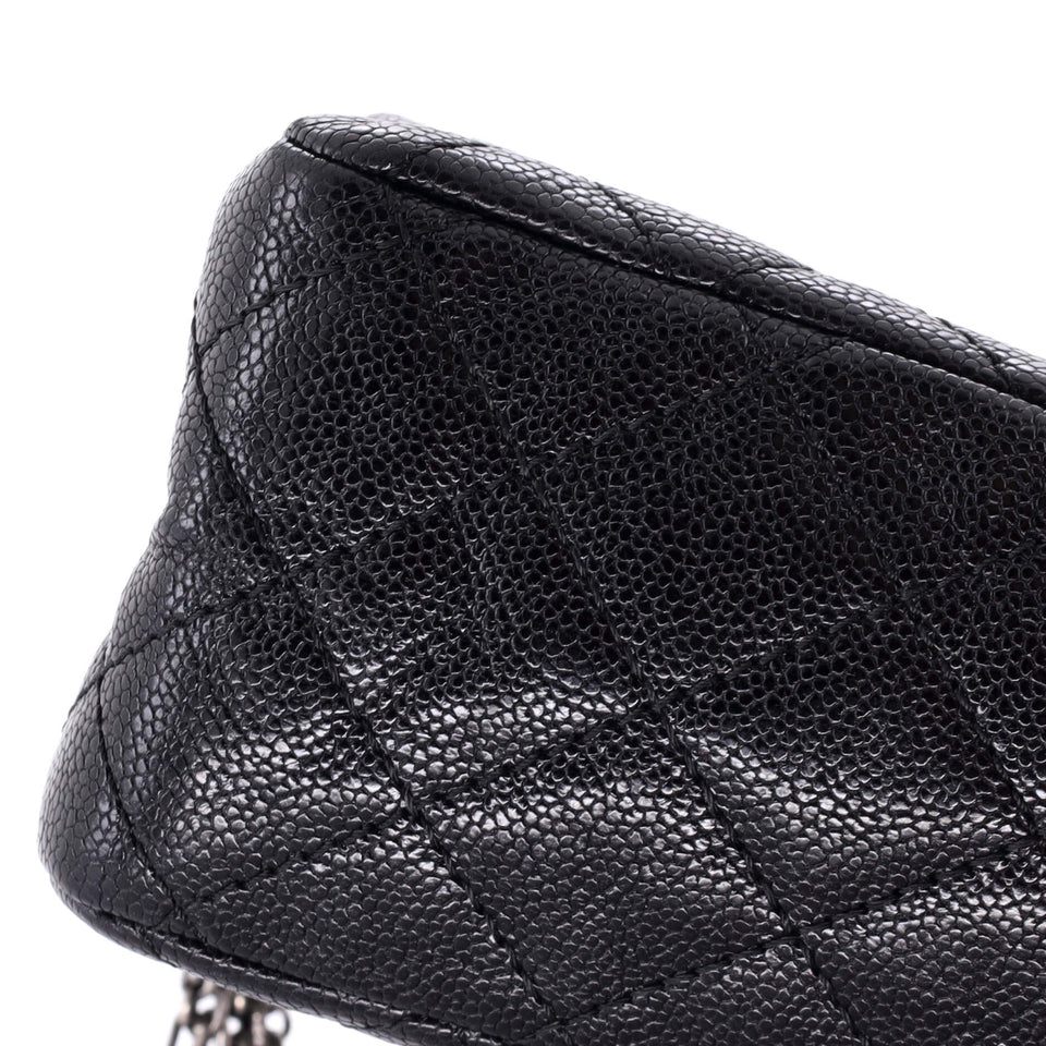Reissue 2.55 Flap Bag Quilted Caviar 226