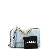 19 Flap Bag Quilted Corduroy Medium